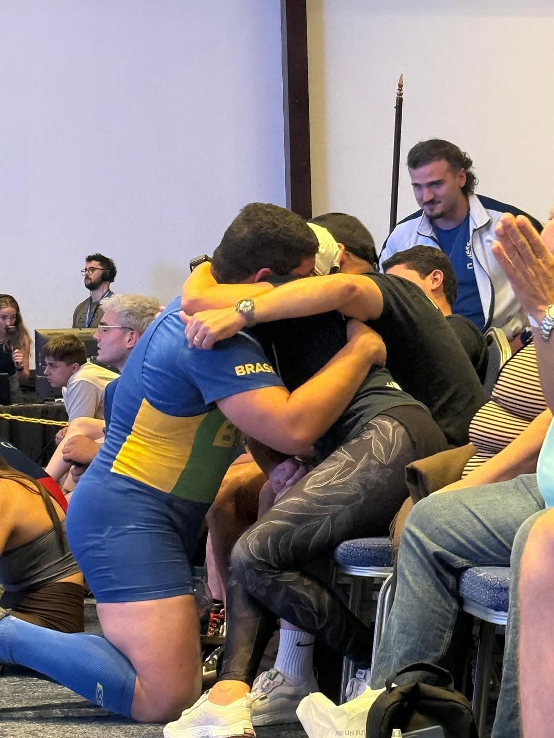 Powerlifter training